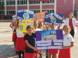 TED KOLEJİ İKLİM GREVİNDE