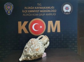 2 BİN 500 YILLIK AMFORA ELE GEÇİRİLDİ