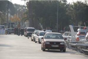 SAHİL BANDI ARAÇ İŞGALİNDE...