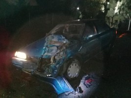 TRAFİK KAZASI: 3 YARALI