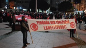 ALİAĞA TERÖRÜ LANETLEDİ