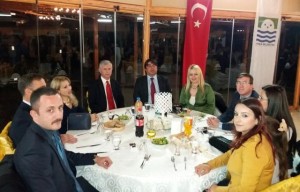 VEDA YEMEĞİYLE ALİAĞA’YA UĞURLANDI