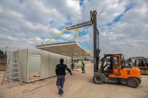 Büyükşehir, 232 konteynerli kent kuruyor