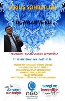 AGD CUMA SÖYLEŞİLERİ DEVAM EDİYOR