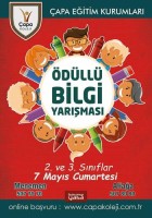 MİNİKLER BİLGİLERİNİ YARIŞTIRACAK