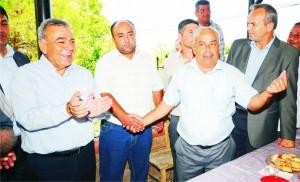 2 yıllık husumeti Başkan bitirdi