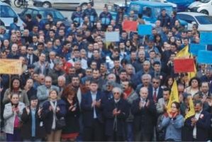 Sağlık hakkı için grev yapıldı