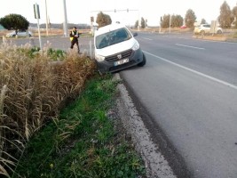 KAMYONET YAYAYA ÇARPTI