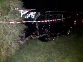 TIRLA ÇARPIŞAN MİNİBÜSÜN SÜRÜCÜSÜ ÖLDÜ