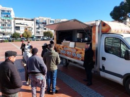 Esnaftan şehitler için lokma hayrı