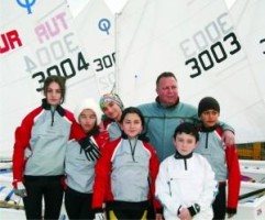 İlk yelkenciler ilk yarışlarına katıldı