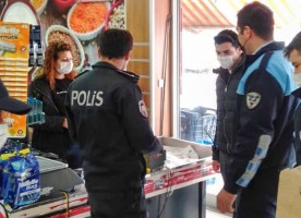 DENETİMLER KISITLAMADA DA DEVAM ETTİ