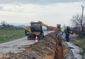 Yüksekköy’ün içme suyu hattı yenileniyor