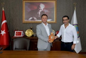 OVACIK BELEDİYE BAŞKANI’NDAN BAŞKAN AKSOY’A ZİYARET