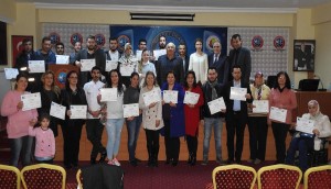 GİRİŞİMCİLER SERTİFİKALARINI ALDI