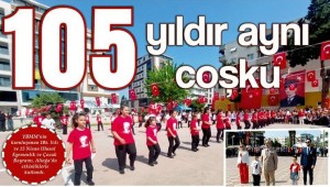 105 yıldır aynı coşku