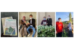 ÖĞRENCİLERDEN 'TOHUMUMUZU KENDİMİZ ÜRETİYORUZ' PROJESİ