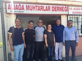 MUHTARLAR DERNEĞİNDE NÖBET DEĞİŞİMİ