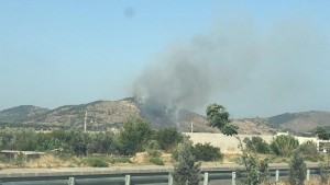 MENEMEN’DE KIRSAL ALANDA YANGIN