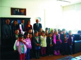 MİNİKLERDEN BÜYÜK ZİYARET