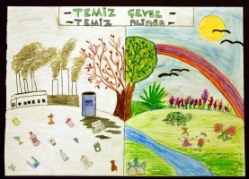 RESİMLER TEMİZLİK ARAÇLARINA GÖRSEL OLUYOR