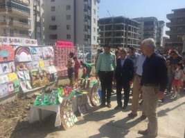 ANAOKULU ÖĞRENCİLERİNDEN RENKLİ SERGİ