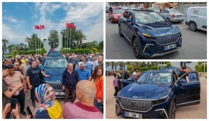 TOGG Aliağa sokaklarında