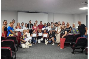 Engelli kadınlara 13 haftalık eğitim