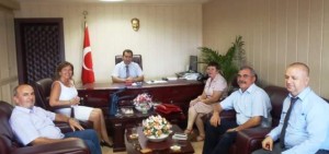 ADD ALİAĞA’DAN KAYMAKAM YILMAZ’A ZİYARET