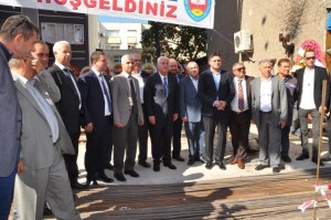 ESNAF SARAYI’NIN TEMELİ ATILDI