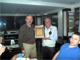 Yılın avcısı ödülü Bayram Ergün'ün