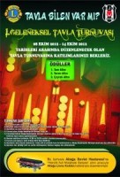 HAYDİ TAVLA TURNUVASINA