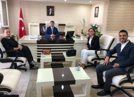 FEN BİLİMLERİ’NDEN KAYMAKAM GÜNAY’A ZİYARET