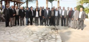 ULAŞ MUHTARLARLA BULUŞTU