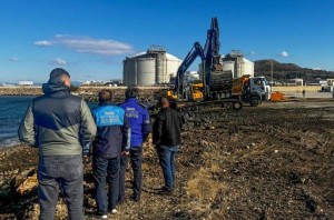 Tehlikeli kazı durduruldu