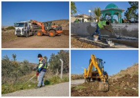 MAHALLELERDE BAKIM, ONARIM ÇALIŞMALARI SÜRÜYOR