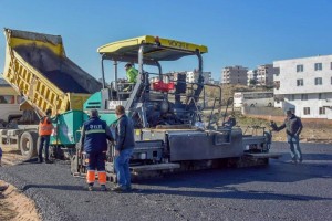 NENE HATUN CADDESİ ASFALTLANIYOR