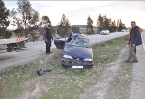 ARAÇ TAKLA ATTI: 6 YARALI