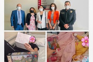 KÜÇÜK YÜREKLERDEN SEVGİ DOLU HEDİYELER