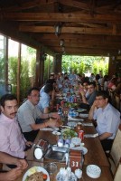 YAZI İŞLERİ MÜDÜRÜNE VEDA YEMEĞİ