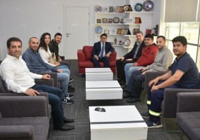 İSGARD ACAR’A PROJELERİNİ ANLATTI