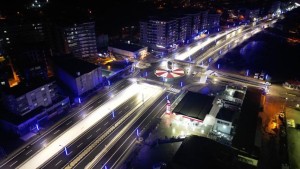 Köprülü kavşak trafiği rahatlattı