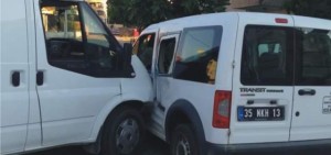 YENİ  MAHALLEDE  KAZA