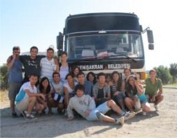 Gençler Aigai'yi ziyaret etti