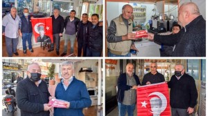 ESNAF VE SANATKARLAR ODASI’NDAN ESNAFA TÜRK BAYRAĞI