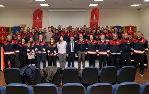 İtfaiyeciler Tüpraş’ta eğitim aldı