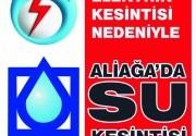 ALİAĞA 3 GÜN SUSUZ KALACAK
