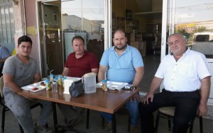 BAŞKAN ADAYI BERK, SANAYİ ESNAFIYLA BULUŞTU