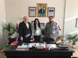 İKİ BAŞKANDAN HAYIRLI OLSUN ZİYARETİ