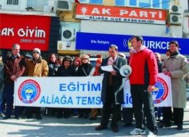 Eğitim-İş'ten 4+4+4 protestosu